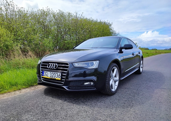 Audi A5 cena 55900 przebieg: 248900, rok produkcji 2012 z Kłobuck małe 191